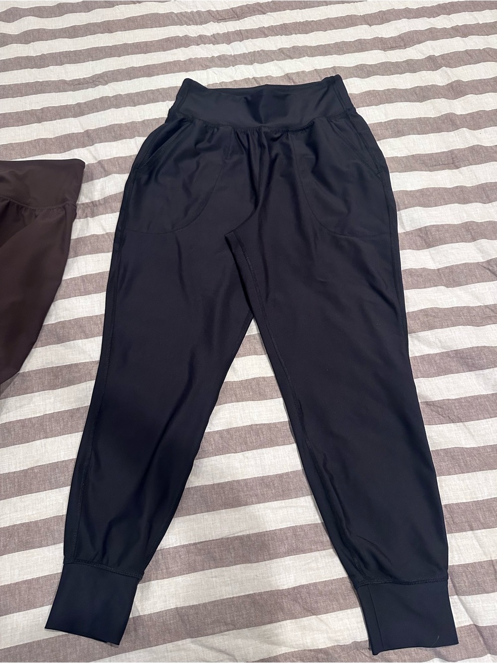 Old Navy Black High-Rise Jogger Pants
